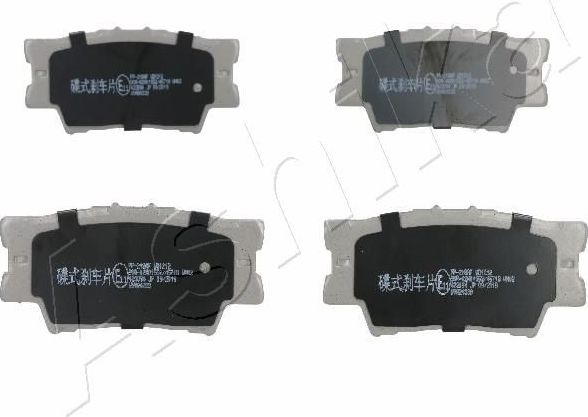 Тормозные колодки ASHIKA. Артикул 51-02-218