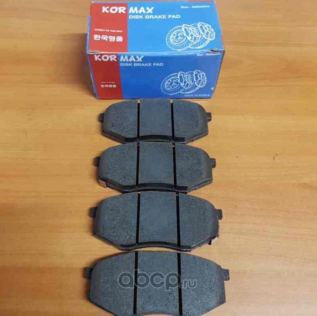 Колодки тормозные, передние (с антискрипной пластиной) D11299MH (Kormax) Kormax. Артикул KBP014