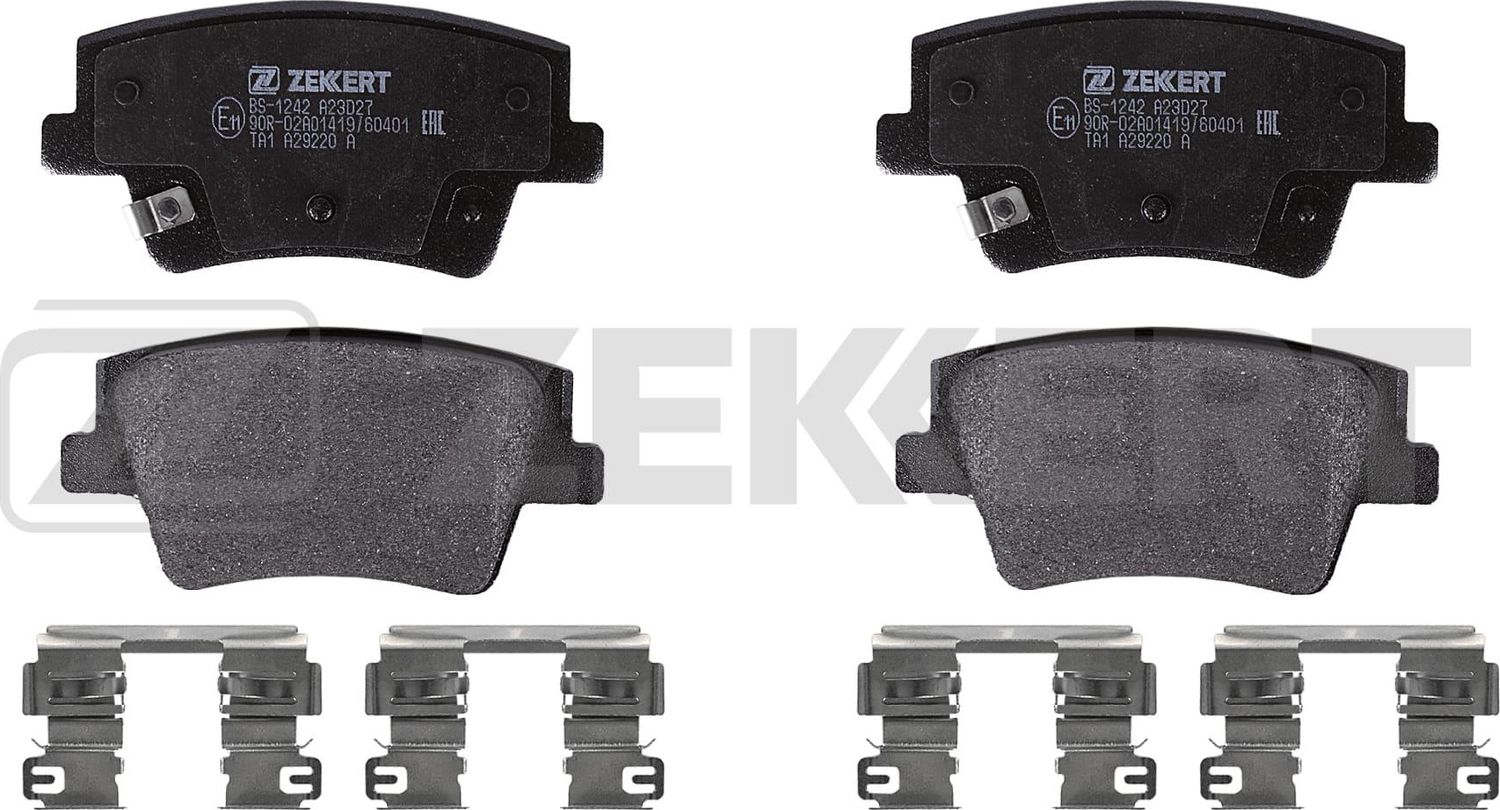 Тормозные колодки Zekkert. Артикул BS-1242