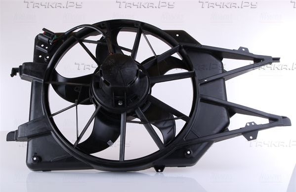 Вентилятор радиатора двигателя Nissens (полимерный материал) для Ford Focus I 1998-2005. Артикул 85216