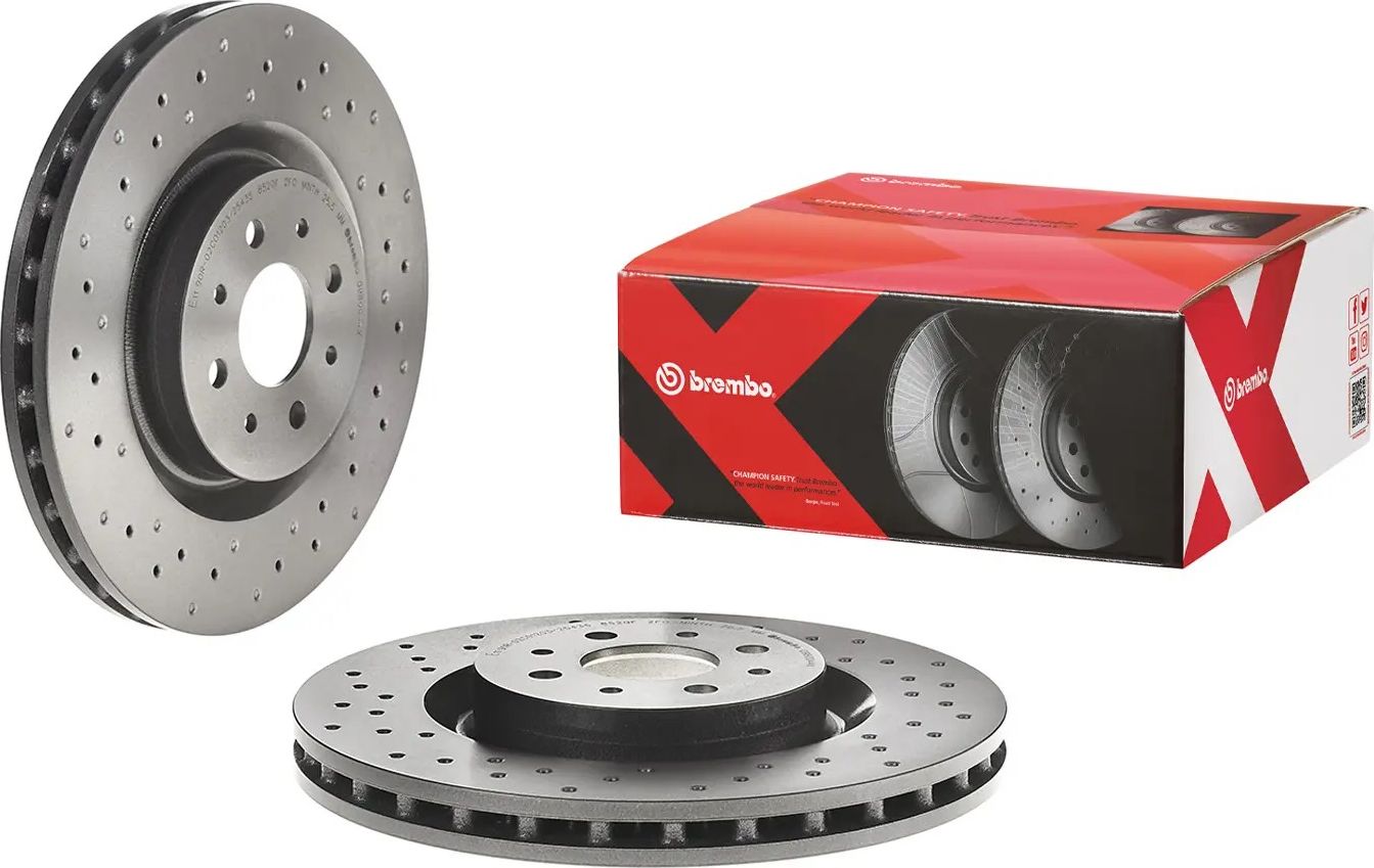Тормозной диск Brembo XTRA LINE - Xtra. Артикул 09.8004.4X