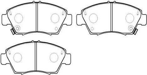 Тормозные колодки HSB. Артикул HP8153