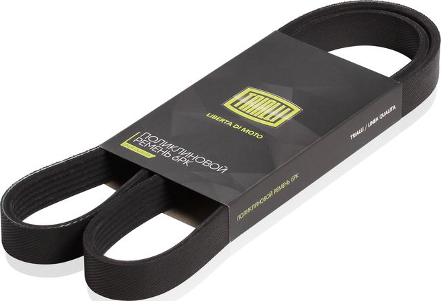 Приводной ремень поликлиновой Trialli для Renault Espace III 1998-2002. Артикул 6PK1600