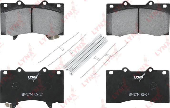 Тормозные колодки LYNXauto. Артикул BD-5744
