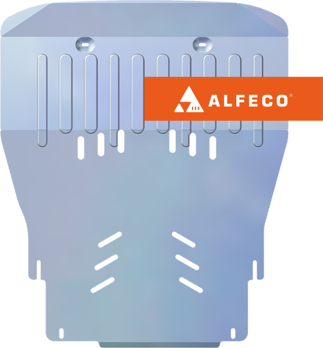 Защита алюминиевая Alfeco для картера и КПП Audi A4 B7 2005-2008. Артикул ALF.30.34al