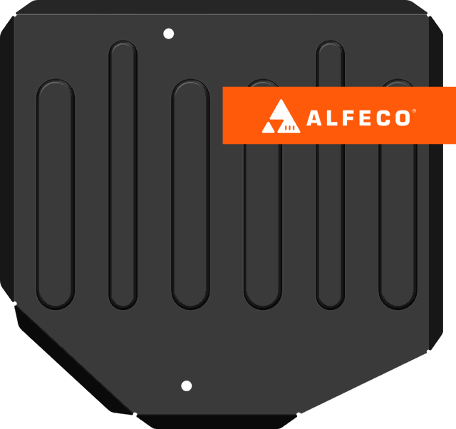 Защита Alfeco для топливного бака (левый) Haval Dargo 4WD 2022-2026. Артикул ALF.55.053