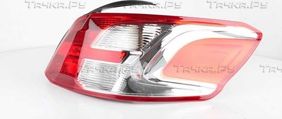 Фонарь задний BSG левый для Peugeot 301 I 2012-2026. Артикул BSG 70-805-013