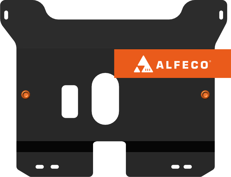 Защита Alfeco для картера и КПП Chery QQ 2006-2008. Артикул ALF.02.03