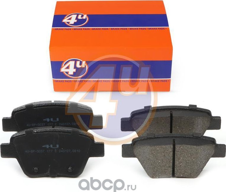 Колодки тормозные (4U). Артикул 4UBP0037