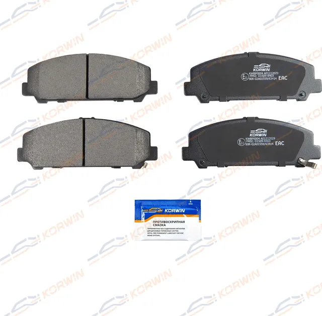 Колодки тормозные перед. Infiniti QX56 03-/QX80 (Z62) 13-/Nissan Armada 03 (Korwin). Артикул KWBP0004
