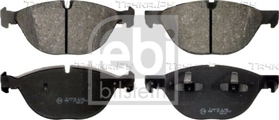 Тормозные колодки Febi Bilstein передние для BMW X6 II (F16) 2014-2019. Артикул 16730