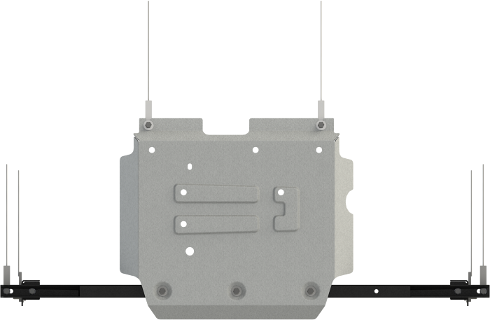 Защита алюминиевая Шериф (3 мм) для редуктора Changan Hunter Plus 2023-2026. Артикул 28.6055