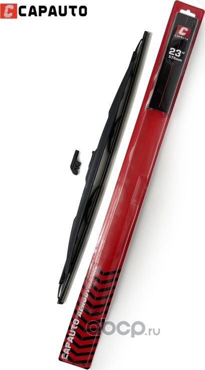 ЩЕТКА СТЕКЛООЧИСТИТЕЛЯ 575MM КАРКАСНАЯ СО СПОЙЛЕРО (Capauto). Артикул SPOILER23