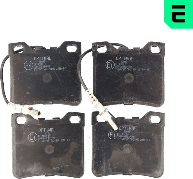 Тормозные колодки Optimal. Артикул BP-10096