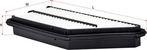 Воздушный фильтр Sakura. Артикул A-1619