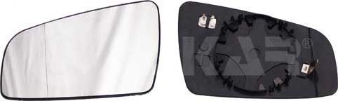 Зеркальное стекло бокового зеркала Alkar. Артикул 6411441