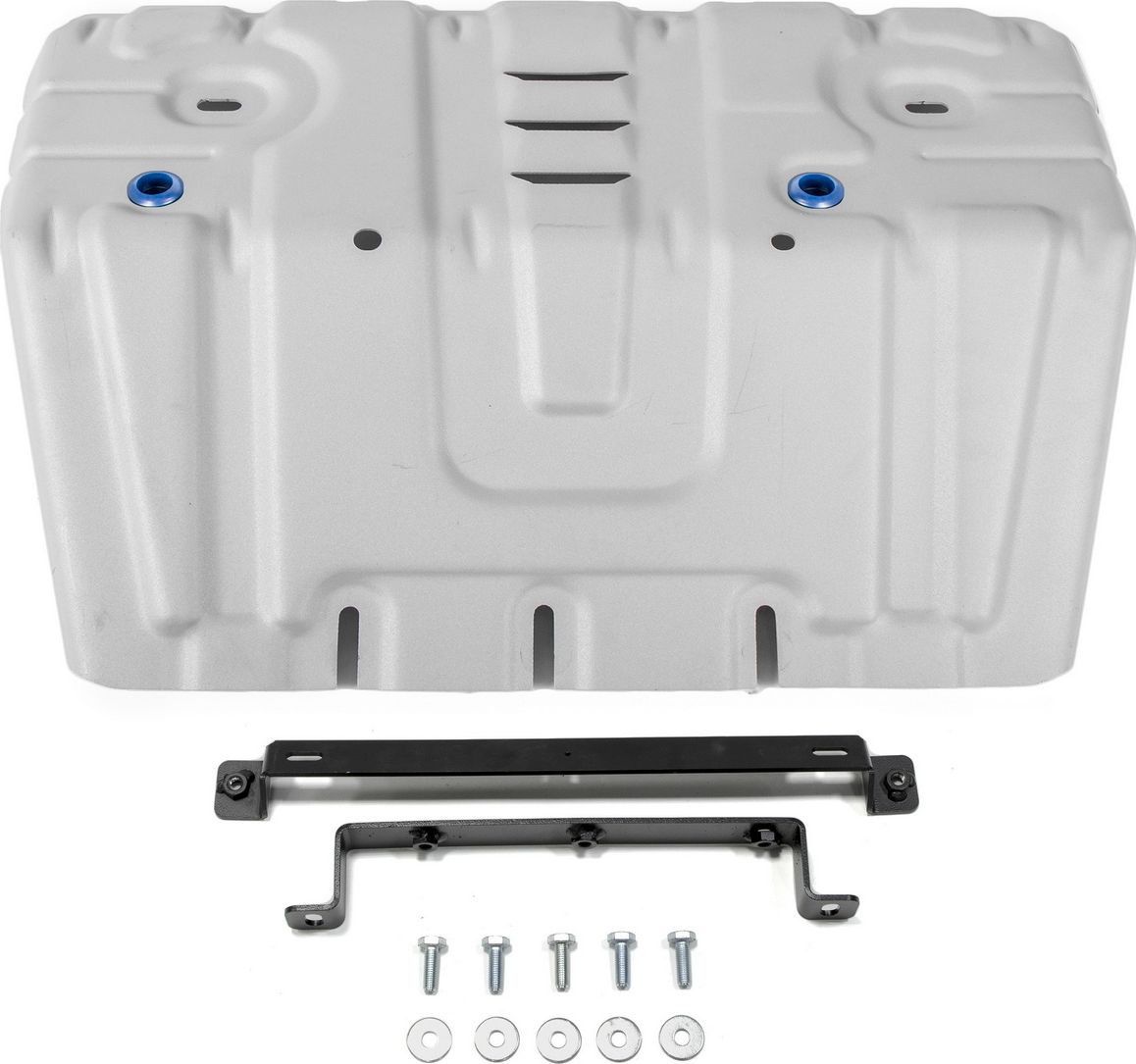 Защита алюминиевая Rival для радиатора Lexus GX 460 2009-2013 2013-2026. Артикул 333.9516.1