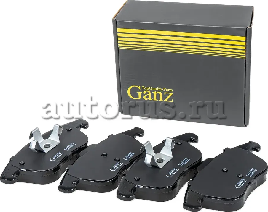 Колодки торм.пер. (Ganz). Артикул GIJ09005