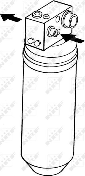 Осушитель кондиционера NRF EASY FIT для Scania G 2004-2015. Артикул 33094