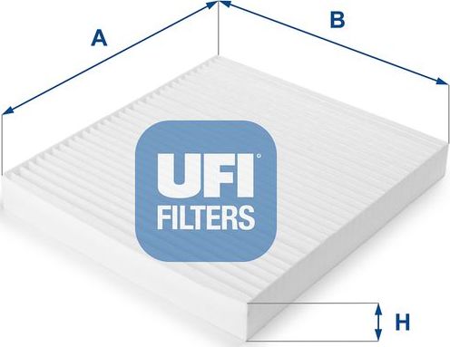 Салонный фильтр UFI. Артикул 53.150.00