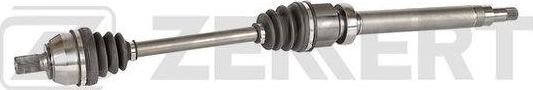 Полуось (привод в сборе, приводной вал) Zekkert передняя правая для Volvo V50 I 2005-2012. Артикул AW-5496