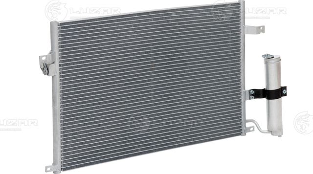 Радиатор кондиционера (конденсатор) Luzar для Chevrolet Nubira 2005-2011. Артикул LRAC 0578