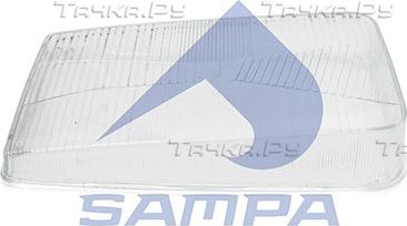 Стекло фары Sampa правый для DAF 95 1987-1998. Артикул 051.098