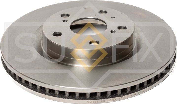 Диск тормозной передний правый/левый TOYOTA AURIS/CAMRY (Sufix). Артикул FX1089
