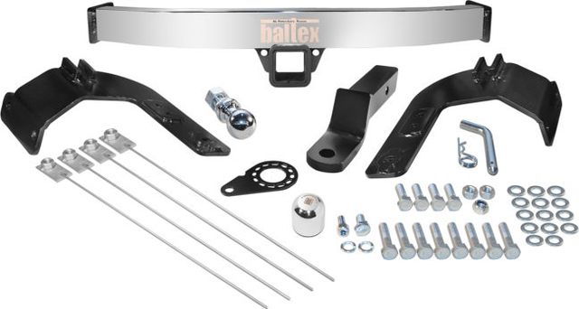 Фаркоп Baltex для Lexus LX 570 2007-2026 с накладкой из нержавеющей стали. Быстросъемный крюк. Артикул 24903038