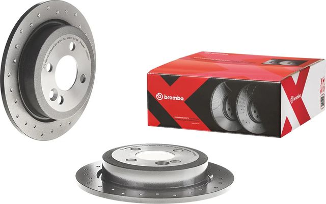 Тормозной диск Brembo XTRA LINE - Xtra задний для MINI Roadster R59 2011-2015. Артикул 08.9163.2X
