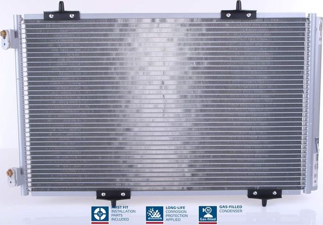 Радиатор кондиционера (конденсатор) Nissens (алюминий) для Peugeot 301 I 2012-2026. Артикул 940333