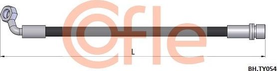 Тормозной шланг Cofle. Артикул 92.BH.TY054