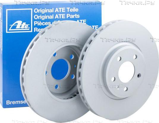 Тормозной диск ATE передний для Audi A4 allroad IV (B8) 2009-2011. Артикул 24.0130-0193.1