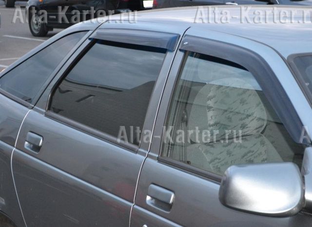 Дефлекторы Cobra Tuning для окон Lada (ВАЗ) 2110 1996-2015. Артикул B0006