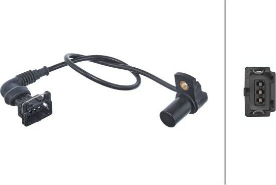 Датчик положения распредвала Hella. Артикул 6PU 009 163-041