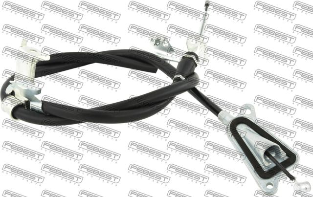 Трос ручника (тросик ручного тормоза) Febest правый для Nissan Almera Classic I 2006-2013. Артикул 0299-BCB10RSRH