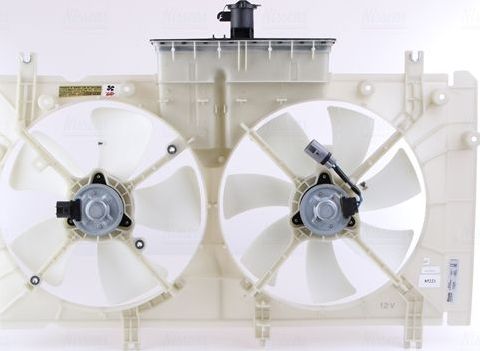 Вентилятор радиатора двигателя Nissens (полимерный материал) для Mazda 6 I (GG) 2002-2007. Артикул 85221