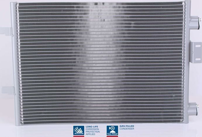 Радиатор кондиционера (конденсатор) Nissens (алюминий). Артикул 94656