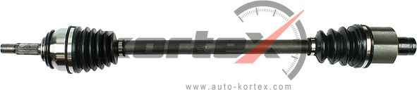 Приводной вал пер.R (Kortex). Артикул KVJ409