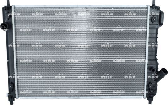 Радиатор охлаждения двигателя NRF (алюминий). Артикул 59054