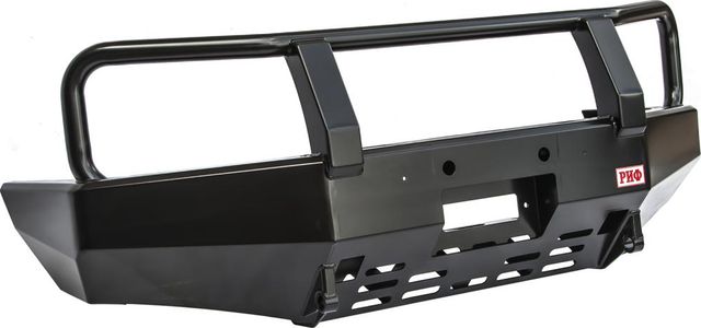 Бампер силовой РИФ передний без доп. фар с защитной дугой для Ford Ranger T5 2006-2010. Артикул RIFRAN-10300