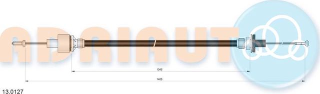 Трос сцепления Adriauto для Ford Scorpio I 1985-1992. Артикул 13.0127