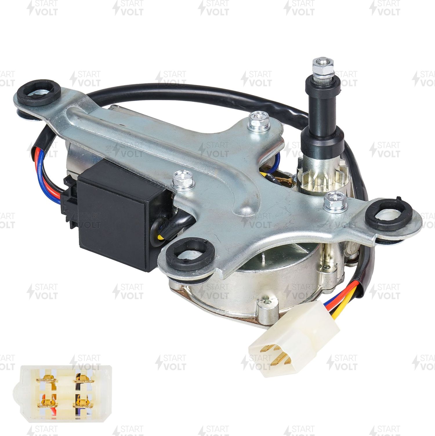 Мотор стеклоочистителя (моторчик дворников) StartVOLT. Артикул VWB 0112