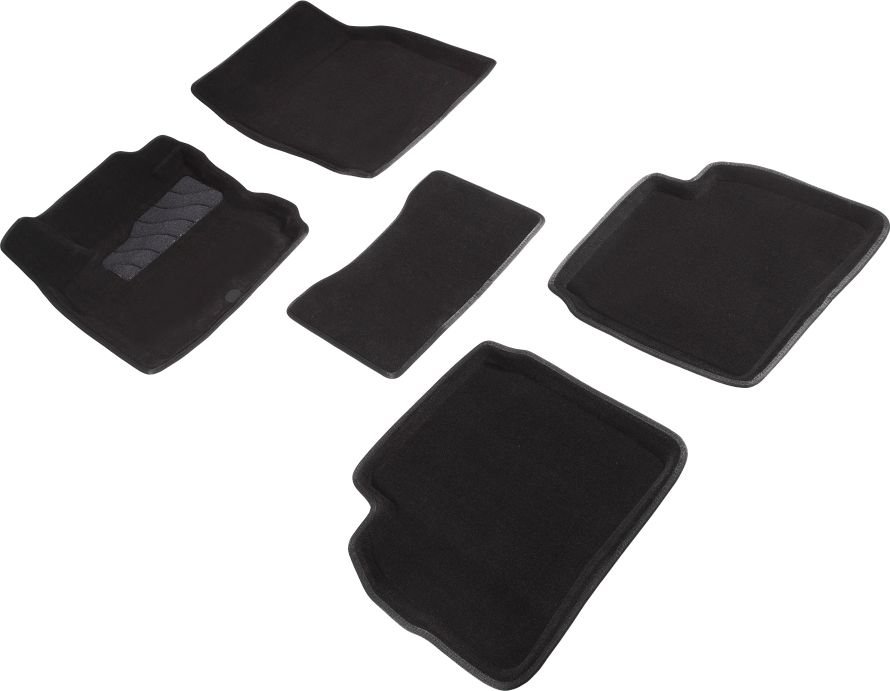 Коврики Seintex 3D ворсовые для салона Nissan Note 2006-2013. Артикул 71706