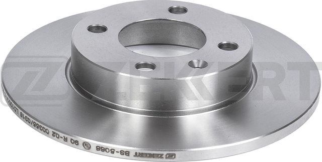 Тормозной диск Zekkert передний для Audi 80 III (B2) 1978-1981. Артикул BS-5068