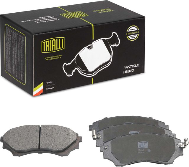 Тормозные колодки Trialli (Low-Metallic). Артикул PF 4212
