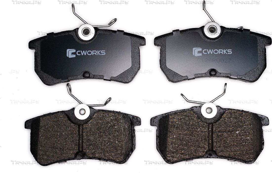 Тормозные колодки Cworks задние для Ford Fiesta VI 2008-2019. Артикул C12CR0027