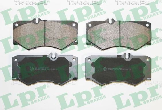 Тормозные колодки LPR передние для PUCH G-modell W460 1979-1991. Артикул 05P408