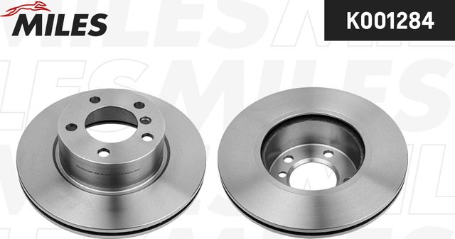 Тормозной диск Miles передний для BMW 1 III (F40) 2012-2026. Артикул K001284