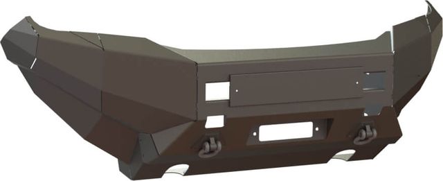 Бампер силовой STC передний для Toyota Hilux VIII 2015-2026. Артикул STC-TH15-BF